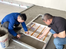 杨镇日升电器请海明做地面系统沙盘