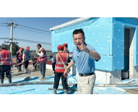 保温板保护层回填
