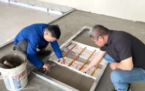 杨镇日升电器请海明做地面系统沙盘